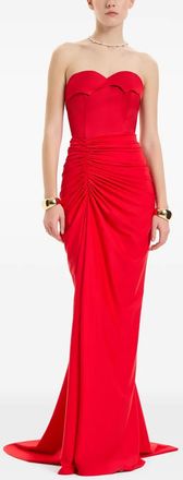 V:PM ATELIER Abito Reya - Rosso