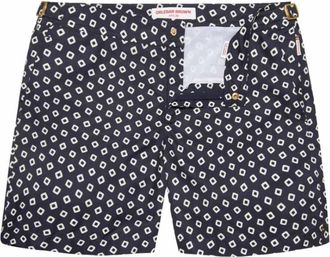 Orlebar Brown Trekkoord Zwemshorts Late Night Iris - Heren - Strandmode - Blauw - W34 - Polyester - Badmode