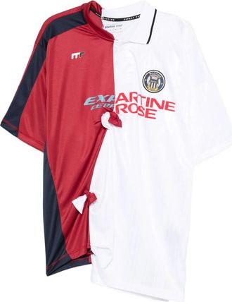 Martine Rose Colour-block Football Jersey