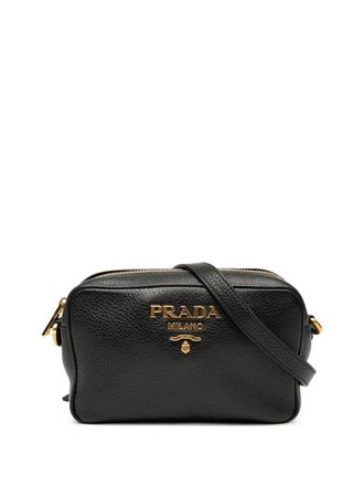 Prada 2013-2025 Vitello Daino Camera Bag crossbody bag - women - Calf Leather/Leather - One Size - Black
