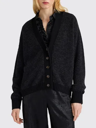 Momoni Cardigan con scollo a V Momon&igrave; in misto lana con chiusura a bottoni