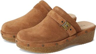 Dr. Scholls Original Flex Clog Mule/Clog Shoes Womens Shoes Honey Brown : 9.5 M, Leather/Suede