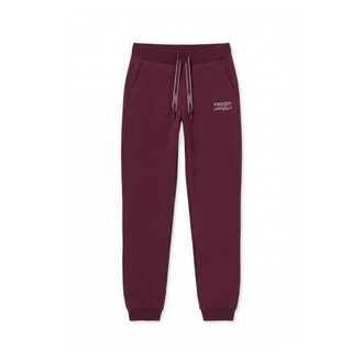 Freddy Pantaloni Sportivi Donna in Felpa, Regular Fit con Polsino