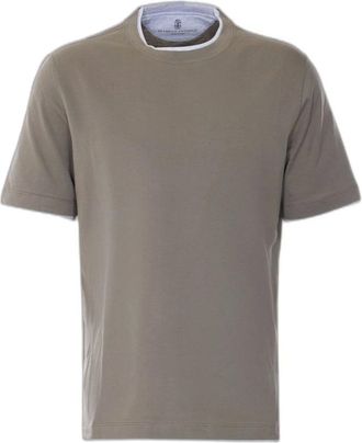 Brunello Cucinelli Uomo, Top, Grigio, L, new