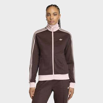 adidas Outdoorjacke ADIDAS ORIGINALS CLASSIC TT, Damen, Gr. XXL, aurora coffee, sandy pink, Obermaterial: 52% Baumwolle, 48% Polyester, Jacken Outdoorjacke