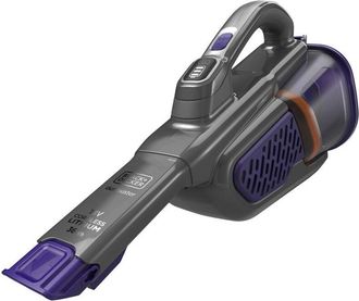 Black+Decker Black&decker - Bhhv520bfp Aspiradora De Mano Negro, Violeta Sin Bolsa