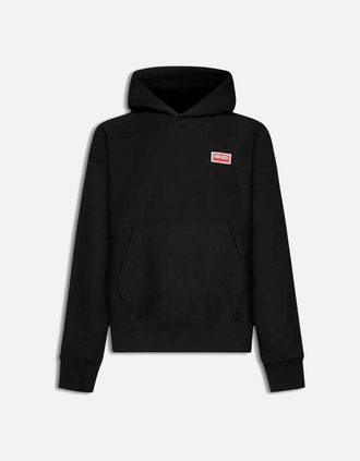 Kenzo Mens Mens Black Kenzo Paris Classic Pullover Hood - Size: 36