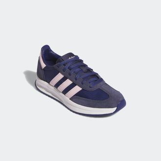 adidas Sneaker ADIDAS SPORTSWEAR RUN 70S 2.0, Damen, Gr. 38,5, blau (dunkelblau, sandy pink, shadow navy), Leder, Textil, Schuhe Sneaker, inspiriert vom Desi