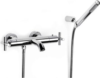 Roca Roca - Grifo Termost&aacute;tico Exterior Para Ba&ntilde;o-ducha Con Ducha De Mano Loft