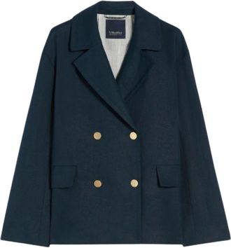 Max Mara Mujer, Chaquetas, Azul, Talla: L