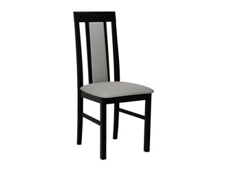 Mirjan24 Mobilier1 - Silla Victorville 165, Negro, 96x43x40cm, Tapiz, De Madera, Madera, Muebles Ya Montados