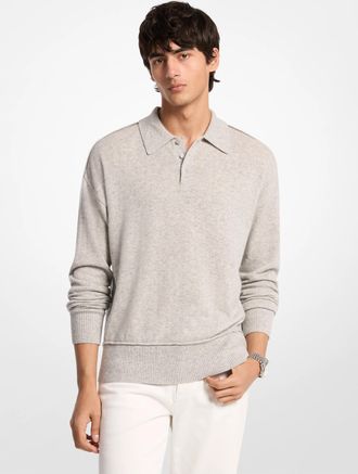 Michael Kors Wool Polo Sweater