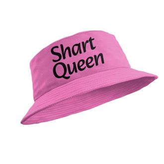 Generic Funny Rude Bucket Hat Shart Queen (UK, Alpha, L, Pink)