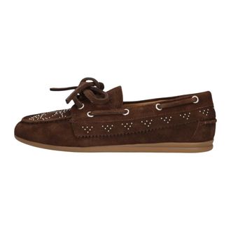 Toral Shoes Schoenen, Dames, Bruin, 42 EU, Leer, Kimana Loafer