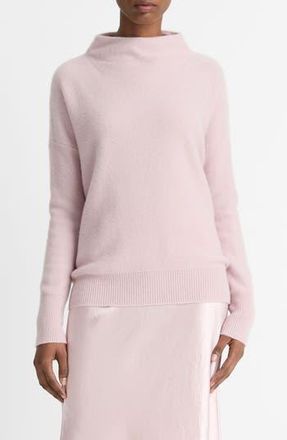 Vince Boiled Cashmere Funnel Neck Pullover in Orchid Stone at Nordstrom Rack, Size Small