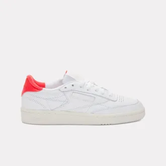 Reebok Womens Club C 85 Vintage In /Chalk/Energyred M