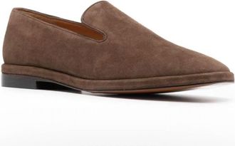 Robert Clergerie Womens Olympia 8 Loafers In Brown