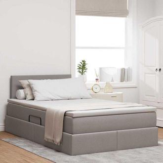 vidaXL vidaXL Letto con contenitore e materasso Talpa 120 x 200 cm