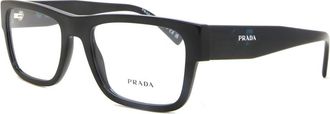 Prada Demo Square Mens Eyeglasses PR 15YV 1AB1O1 54