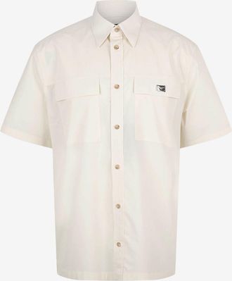 Dolce & Gabbana Kurzarm-Hawaihemd aus Popeline mit Plättchen