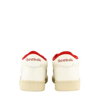 Reebok Club C Mid II Vintage Chalk / Alabaster / Flash Red GY9690-WHT Mens