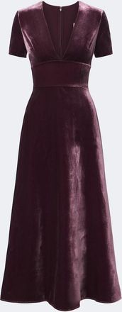 Elie Saab Velvet midi dress