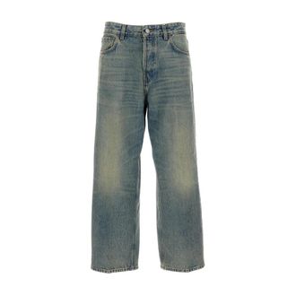 Haikure Straight Jeans - Dames - Regular Fit Jeans - Blauw - W25 - Katoen - Jeans