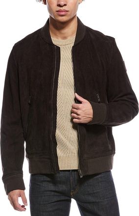 Belstaff Continental Suede Bomber Jacket