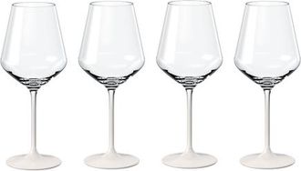 Villeroy & Boch Manufacture Rock Blanc Red Wine Set of 4 in White at Nordstrom