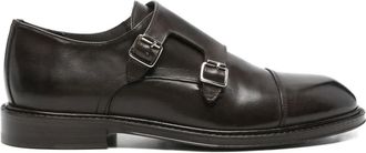 Corneliani Mocassini con fibbia doppia - Marrone