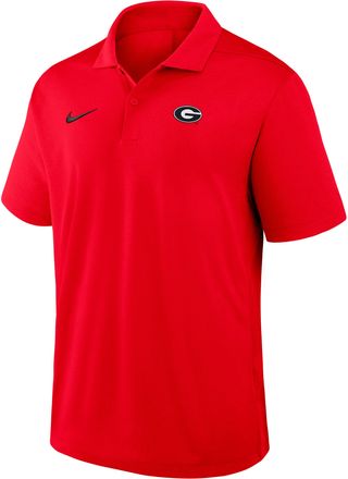Nike Georgia Primetime Victory Plus Nike Mens Dri-FIT College Polo in Red | 04N865NNGB-XTS