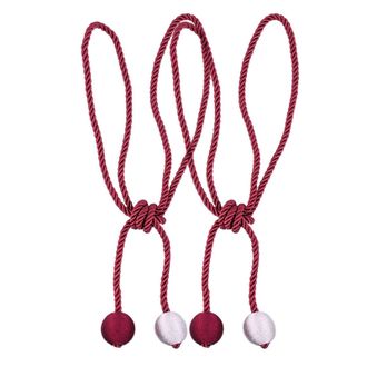 OEM Cord&oacute;n Decorativo Bopai Con Nudos Para Sujetar Cortinas, Ideal Para Cortinas Con Tem&aacute;tica Playera, Que Puede Utilizarse Como Gancho Y Accesorio Para C