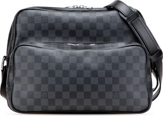 Louis Vuitton Pre-owned Womens District Pm Crossbody Bag - Black Textile - One Size