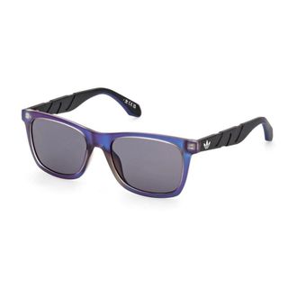 adidas Sportieve Vierkante Zonnebril Navigator Unisex - Heren - Zonnebrillen - Paars - 53 MM - Accessoires