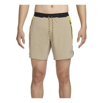 Nike Dri-FIT 5 Brief-Lined Trail Shorts Khaki FB4195-247