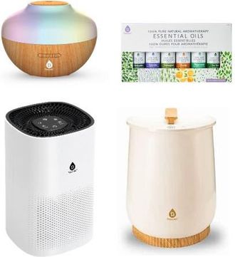 Pursonic Towel Warmer, HEPA Purifier, Diffuser & Oils in White at Nordstrom