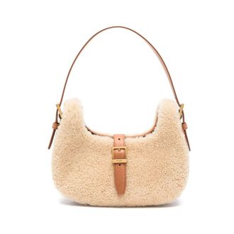 Saint Laurent Shoulder Bag - female - Saint Laurent - Shoulder Bags - Beige - ONE SIZE - Bags