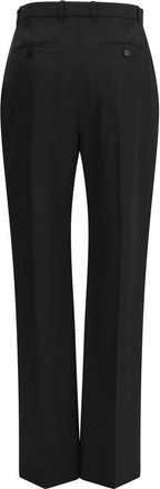 Alexander McQueen Womens Black Wool Oves Aries Dress Pants