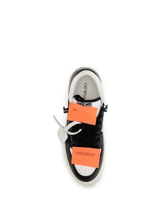 Off-white Mens Low Top Sneakers 3.0 Off Court White-Black Upper Polyester Trainers White/black