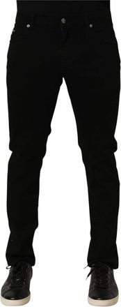 Dolce & Gabbana Jeans - Heren - Skinny Jeans - Zwart - M - Jeans