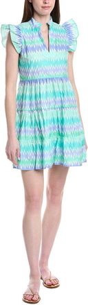 Sail to Sable Sleeveless Flutter Sleeve Dress