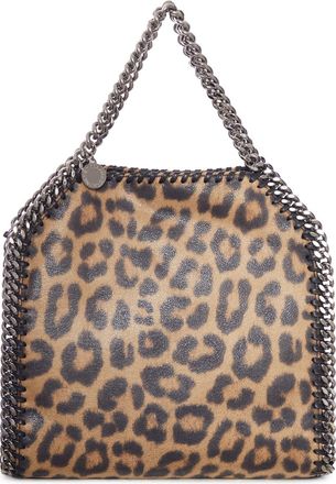 Stella McCartney LEOPARD-PRINT MINI FALABELLA BAG - Stella Mccartney - Woman