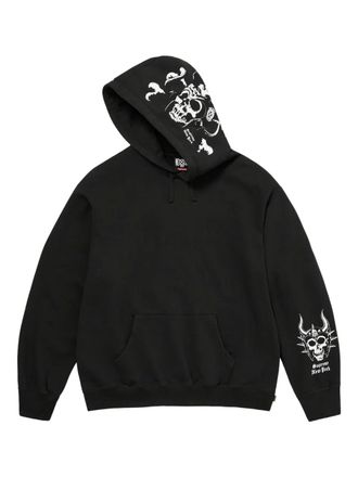 SUPREME Bounty Hunter hoodie met grafische print - Zwart