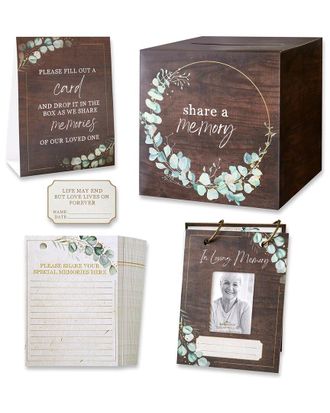 Kate Aspen Funeral Memory Book with Box