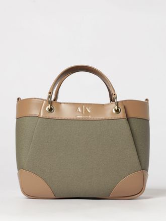 A|X Armani Exchange Borsa Shopping a mano in canvas
