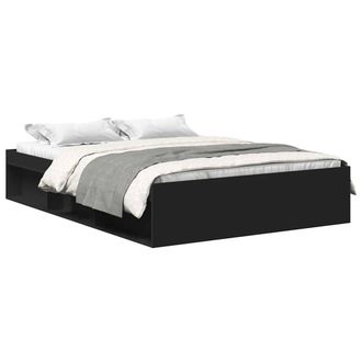 Berkfield Home Bed Frame Black 160x200 cm