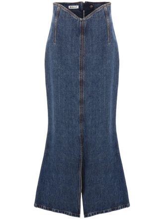 Bally Midi-spijkerrok - Blauw