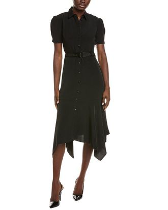 Karl Lagerfeld Karl Lagerfeld Handkerchief Midi Dress