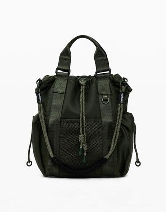 Desigual Zaino cerato multiposizione verde