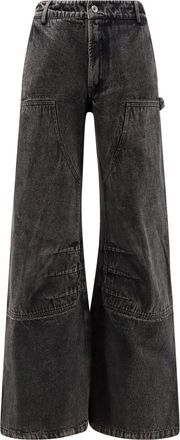 Ih Nom Uh Nit Carpenter Grey Denim Trousers